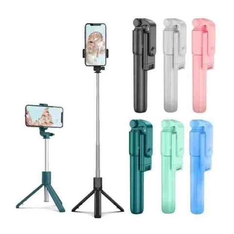 V Lights - Tongsis Tripod Bluetooth 3IN1 Selfie Stick 360 Derajat