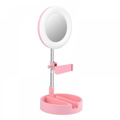 Vicashop - Ring light selfie cermin lipat