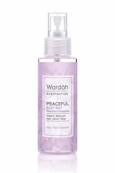 EVM Stockist - Wardah Scentsation Peaceful Body Mist 100 ml