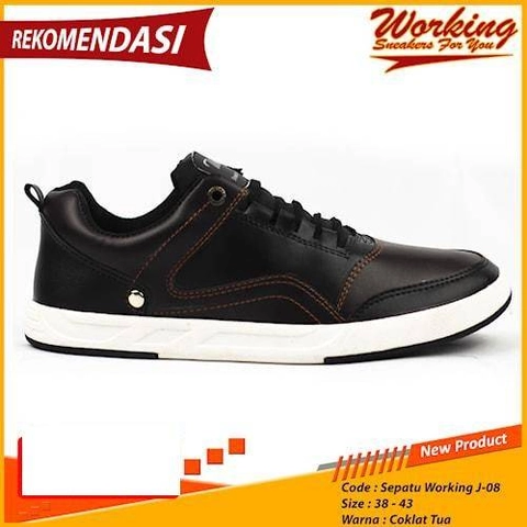Working Shoes - SEPATU KASUAL PRIA WORKING J-08 RUNNING PRIA