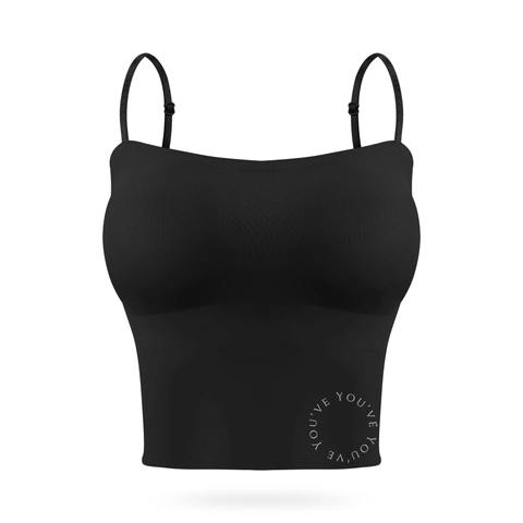 Youhave - Youve Tanktop Seamless Bh Bra Busa Tanpa Kawat Push Up Bralette Crop Top Anti Nyeplak Sport 100187
