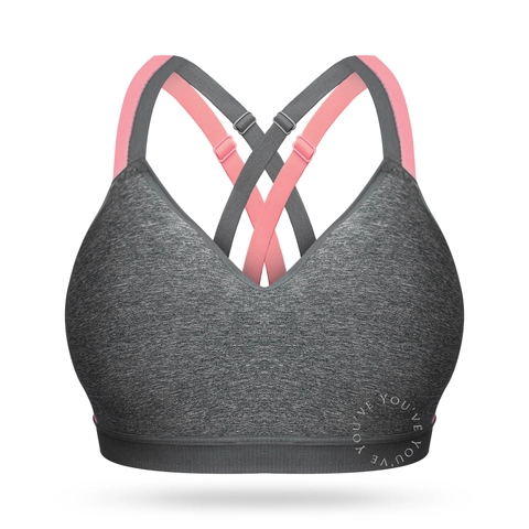 Youhave - Youve BH Sport Bra Sport Bra Sport Premium Bra BH Olahraga Busa Kawat Gym Bra Decathlon 100113