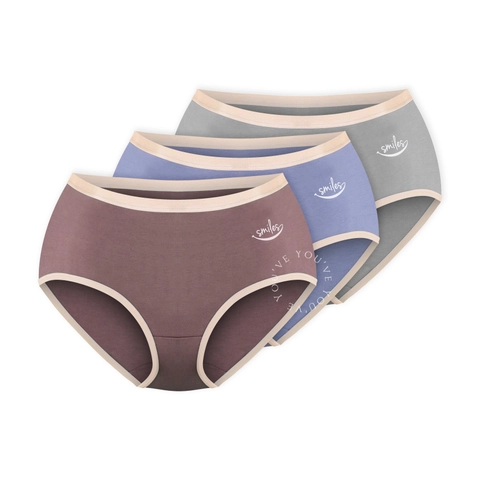 Youhave - Youve 3PCS Celana Dalam CD Wanita Women Woman Panty Wanita Underwear Wanita Katun 300095
