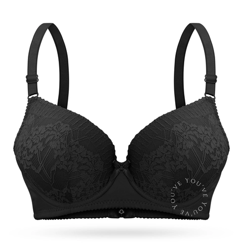Youhave - Youve YouHave BH Wanita Jumbo Bra Wanita Cup C Jumbo BH Kawat Bra Beha 100169