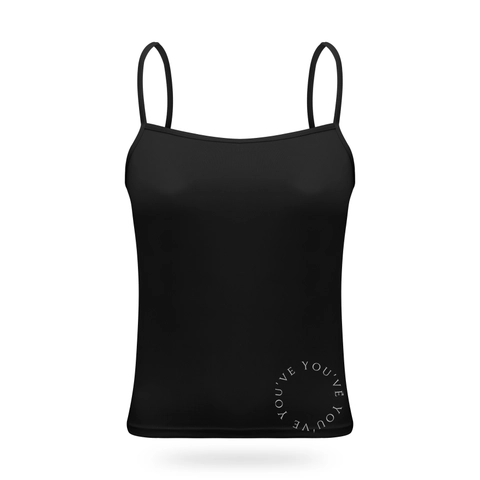 Youhave - Youve Tank Top Tanktop Singlet Wanita Tali Kecil Spageti Spaghetti Croptop Tangtop Perempuan 100161