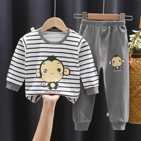 Neira - Setelan Piyama Baju Tidur Anak Katun C35