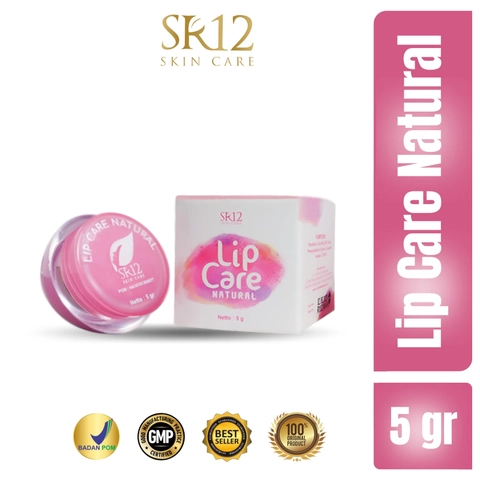 SR12 Skincare - Lip Care SR12 Lip Balm Mencerahkan Bibir Melembabkan Bibir Kering Scrub Alami Bibir Gelap Mep