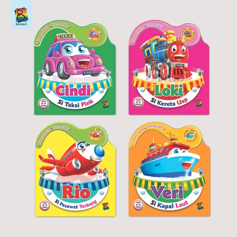 Zikrul Bestari - Buku Cerita Anak Bergambar seri Mengenal Transportasi