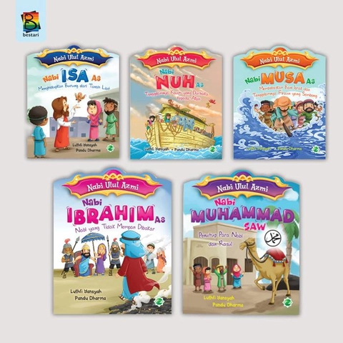 Zikrul Bestari - Buku Cerita Anak Bergambar seri Nabi Ulul Azmi Per Buku