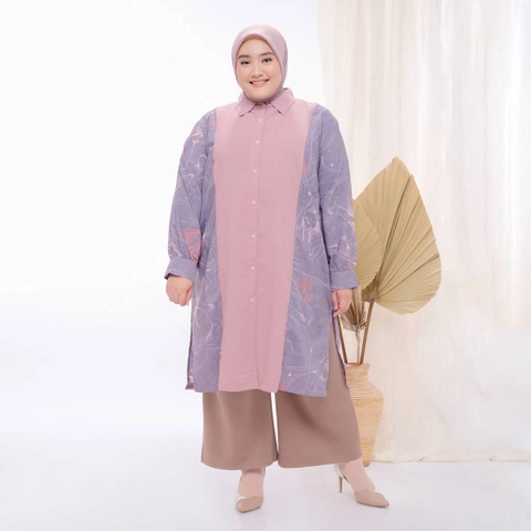 EVM Stockist - ZM Zaskia Mecca - Mine Plus Size Tunik - Jelita Indonesia - Edisi Derawan