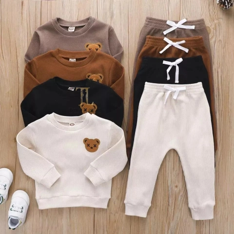 Badia Kids Fashion - Setelan Anak Elima Sweater & Celana Pendek Anak Unisex