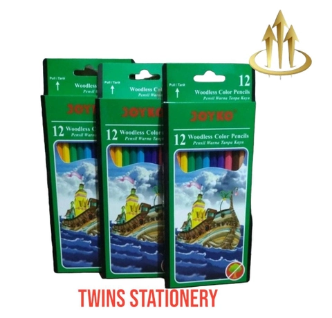 TWINS STATIONERY - JOYKO Pensil Warna 12 Warna