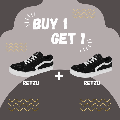ALOPE OFFICIAL - ALOPE - BUY 1 GET 1 SEPATU RETZU SEPATU SNEAKERS PRIA