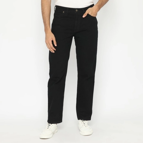 Bursanekashop - CELANA JEANS PRIA PANJANG STANDAR - CELANA JEANS REGULER HITAM PEKAT