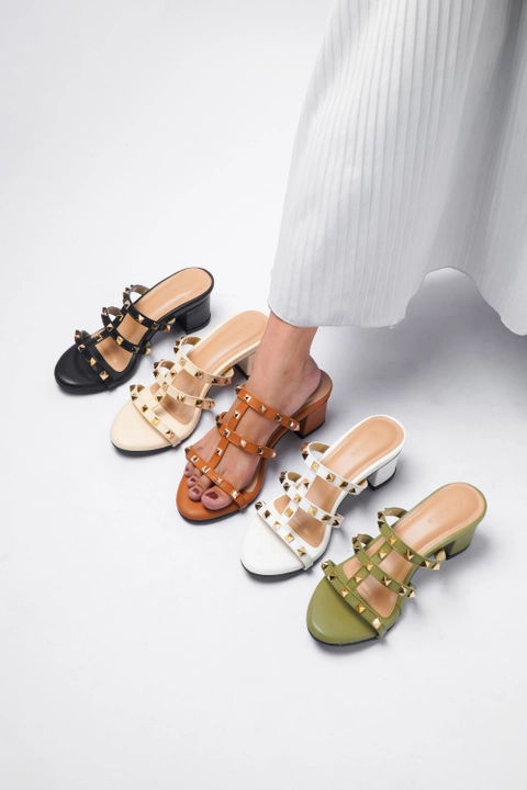 Katakita - Katakita Voila Heels Wanita / Heels Kantor / Sandal Hak Wanita Pyramid