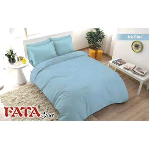 Dylan 19 [TA] - Bed Cover Set Fata Polos Jacquard Emboss - Atlantis Green