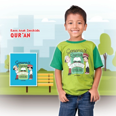 Zenitha - Kaos Zenithakids Boy QURAN