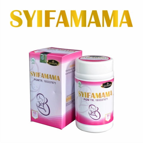 BinasyifaSYIFAMAMA Herbal Pelancar ASI Vitamin Ibu Menyusui ASI Booster Alami & Mengentalkan ASI