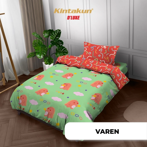 Kintakun - Kintakun Bed Cover Fitted DLUXE T-20 Extra Single 120 x 200 Dluxe Microfiber Flash Sale