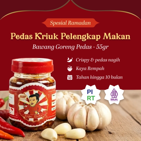 Sambel Mertua Bawang Goreng Pedas