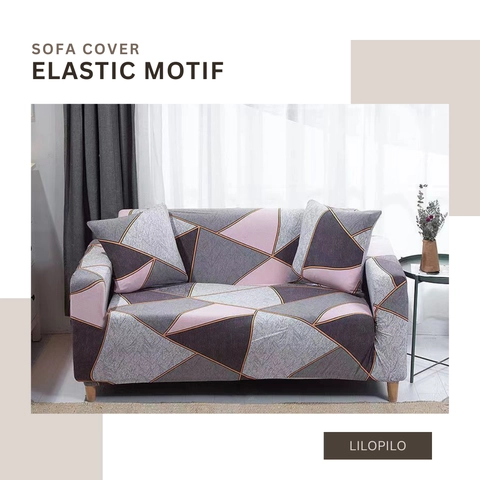 Lilopilo - Sarung Sofa Elastis Motif