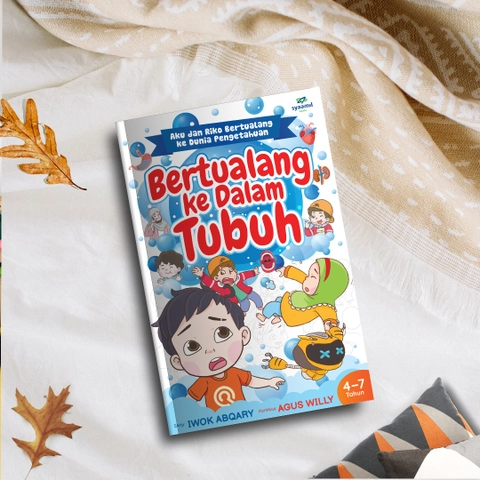 Sygma Kaya Imaji - Buku Anak Bergambar Komik Riko Bertualang ke Dalam Tubuh
