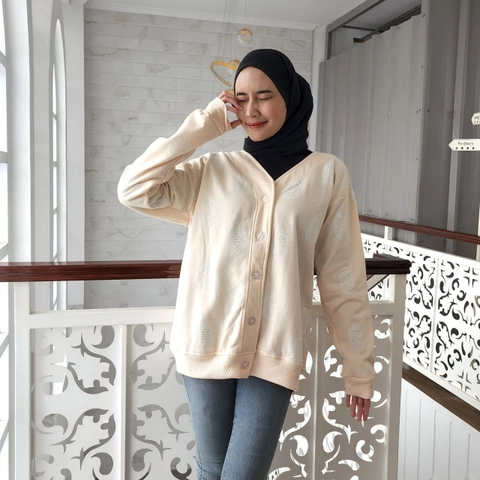 Mirani - Florencia Outher - Outer Wanita Fleece Korean Style Murah Kekinian