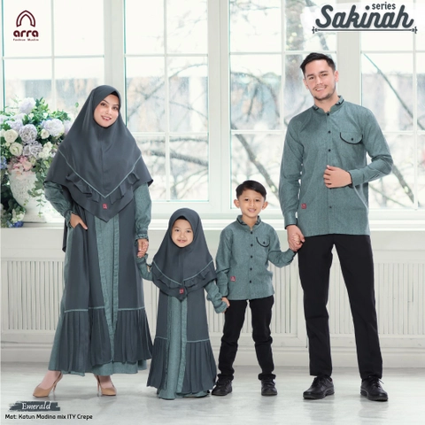 Arra - Baju Sarimbit Sakinah 03 Emerald