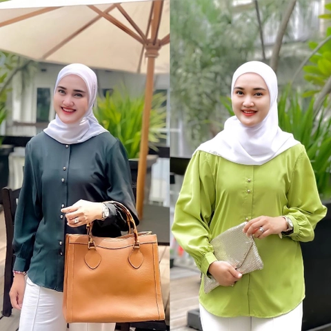 MAMY Gallery - Baju Atasan Kemeja Diamond Blouse