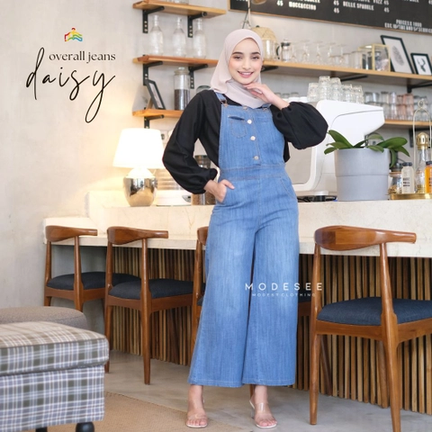 Modesee - Daisy Jeans Overall