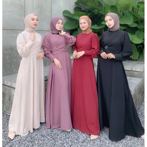 MEQA DAILY - Gamis O ring Rempel Busui Friendly