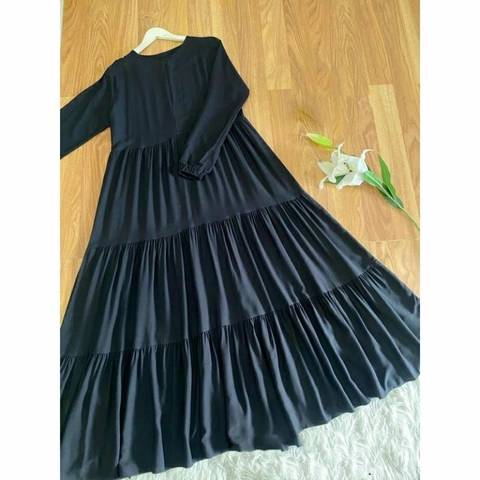 MEQA DAILY - MEGA DAILY Gamis Hexa Dress Wanita