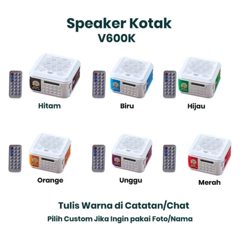Rizki Electronics - Speaker Murottal Alquran 30 Juz Anak + Bluetooth + Chip 16 Gb