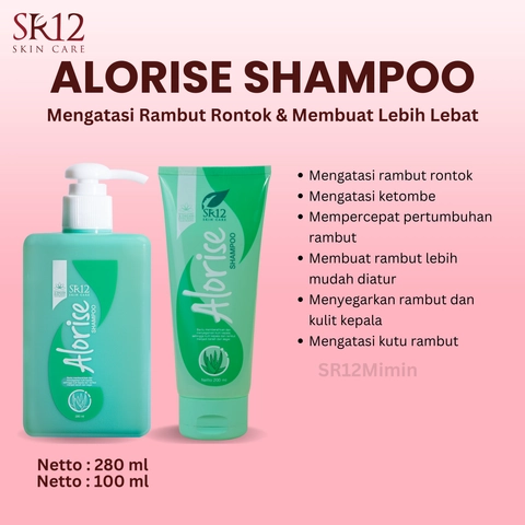 SR12 Alorise Shampoo Mengatasi Rambut Rontok