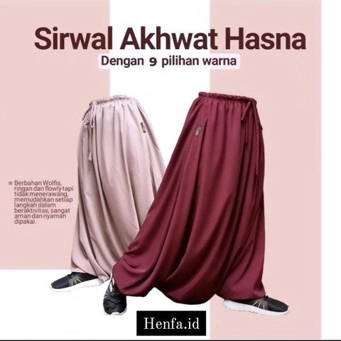 Rok Celana Rok Sirwal Akhwat Syari Bisa Bersepeda