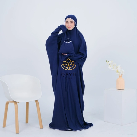qayd - Beli 1 Gratis 1 Mukena 2in1 Terusan Amena