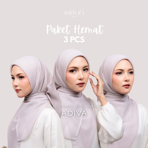 Sakura Baru - Sakura Baru X Willofi - Buy 2 Get 1 Hijab Segi Empat Paris Premium Paris Japan Osaka