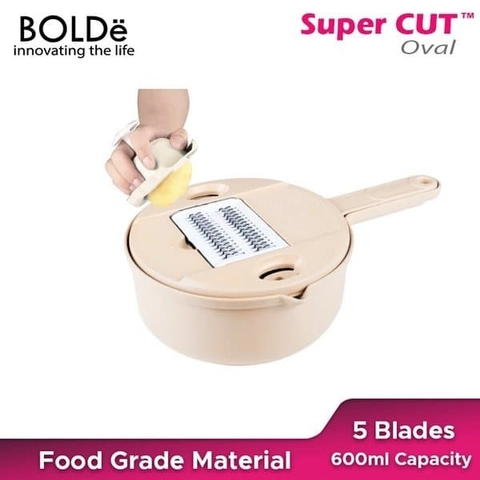 UTAMAMEGA - Bolde Super Cut Oval Pengiris Multifungsi Memasak Lebih Mudah