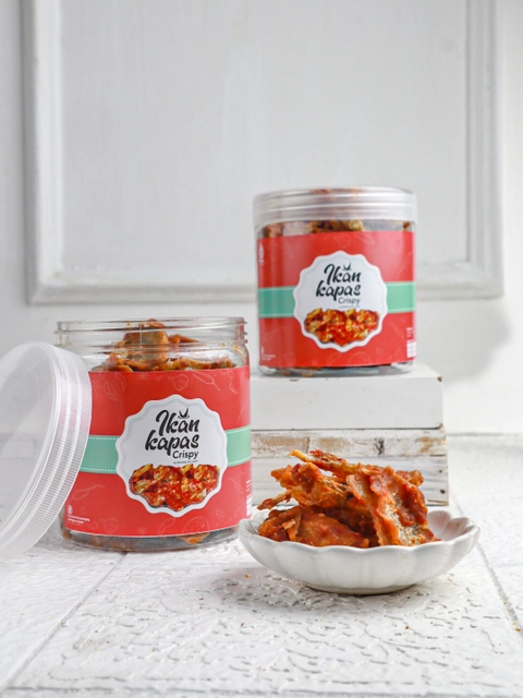 Rendang Den Lapeh - Balado Ikan Kapas Sambel Ikan Kapasan Pedas Manis Lauk Praktis