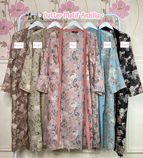 Milyarda Hijab - Long Outter Motif Anzilla