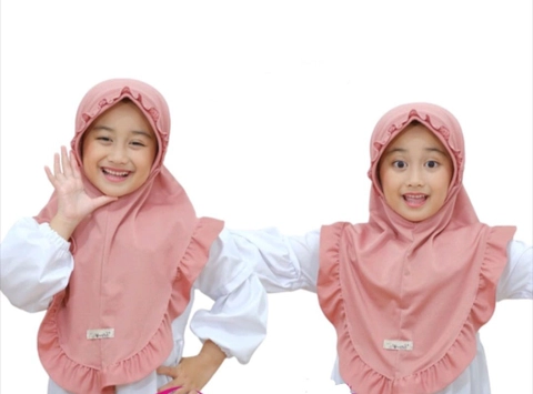 Fisky Collection - Hijab Bergo Anak Amelia Aretha