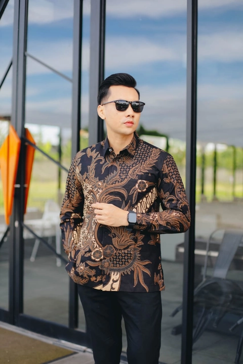 COLLECTION SARJANA - BATIK LENGAN PANJANG - BATIK DIVAKARA- FURING HPL - KAIN KATUN ORIGINAL