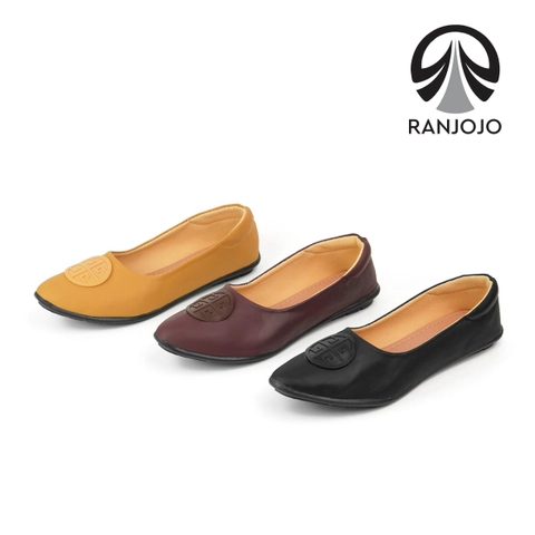 Ranjojo - Sepatu Flatshoes Wanita Original Terbaru Kekinian RN06