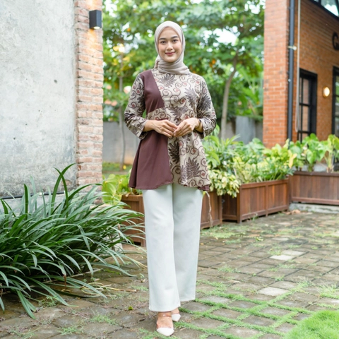 Batik Alfin - Atasan wanita New blouse sabrina terbaru
