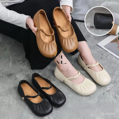 NO LABEL - Sepatu Flatshoes Wanita Karet Jelly (NL55)