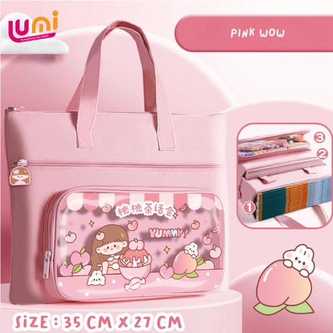 Luminary - Luminary - Tas Les Anak Waterproof Cewe Cowo Tote Bag Sekolah Anak