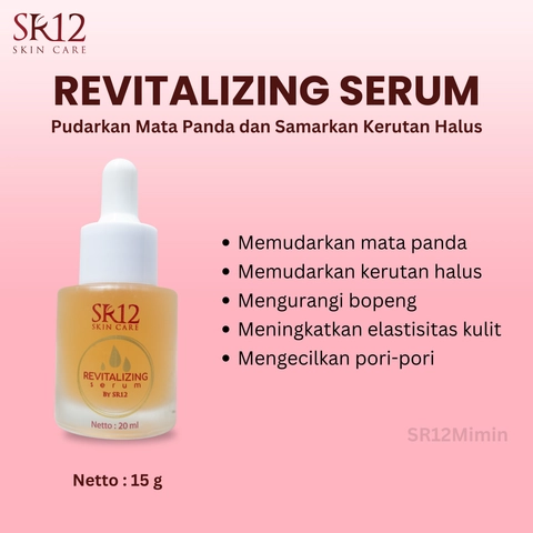 SR12 Jawa Barat - SR12 Serum Revitalizing Mengatasi Mata Panda Dan Menyamarkan Bopeng