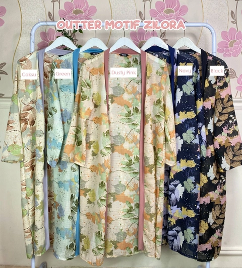 Milyarda Hijab Official - Long Outter Zilora Series ( EXTRA POUCH )