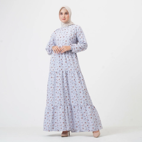 Lusianasae - Lusianasae - Kalalili Dress warna Purple bahan crinkle seven Busui friendly