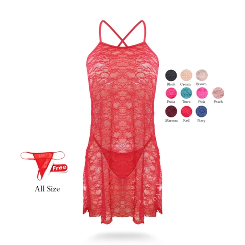 Youhave - Youve Lingerie Dress Baju Tidur Wanita Fanta Semua Ukuran 700023